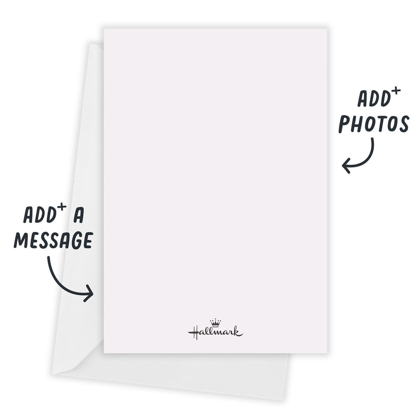 Corner Flowers Personalized Wedding Invitation Card Back with envelope  indicating personalization image number 3