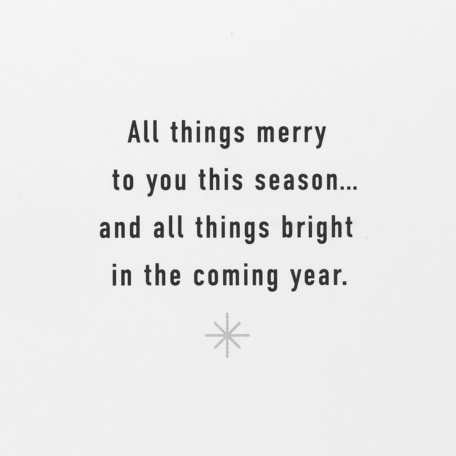 Colorful Foil Lettering Boxed Christmas Cards Sentiment Detail image number 3