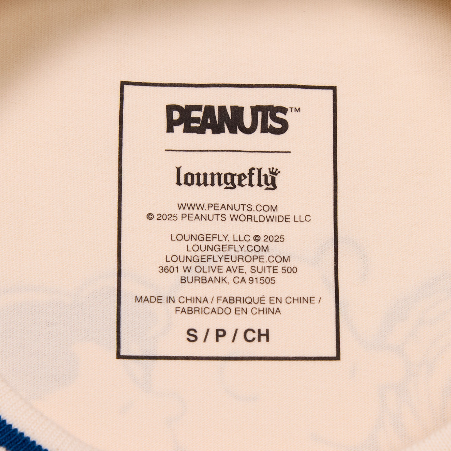 Loungefly Peanuts Sporty Unisex T-Shirt, , large image number 4
