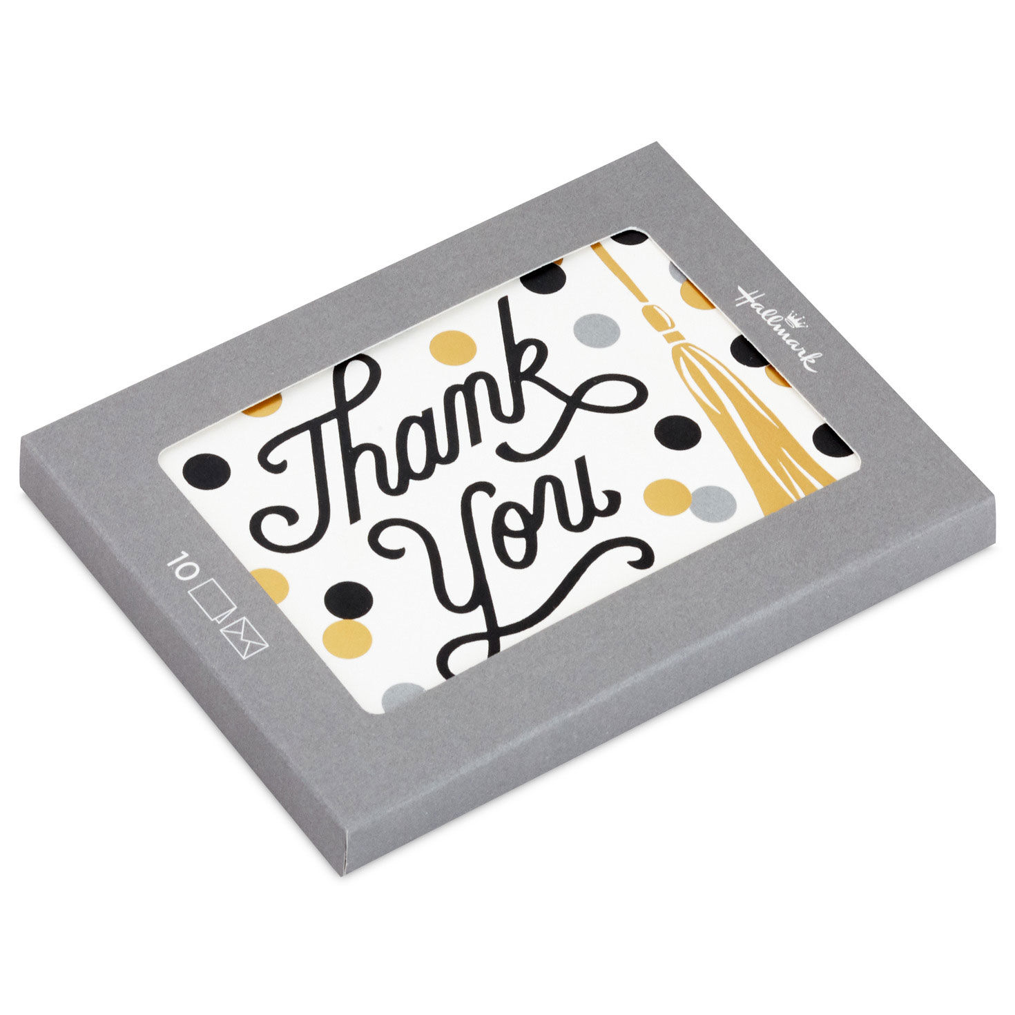 Tassel and Dots Graduation Thank-You Notes, Pack of 10