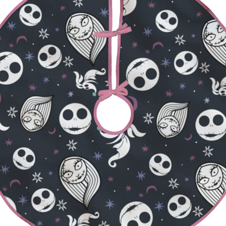 Nightmare Before Christmas Tree Skirt closeup detail image number 5