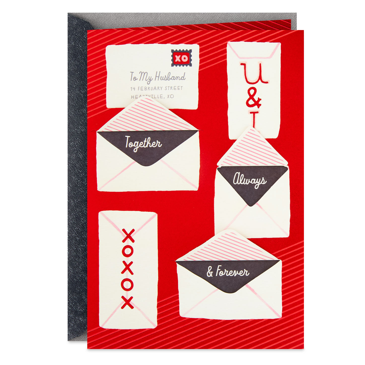 Love Letters Husband Valentine's Day Card Card Front image number 2