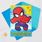 Marvel Spider-Man and Mirror Birthday Card for Kids Card Front with Envelope and Gold Seal image number 5