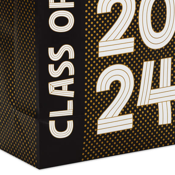 9.6" Class of 2024 Medium Graduation Gift Bag With Tissue Paper, , large image number 5