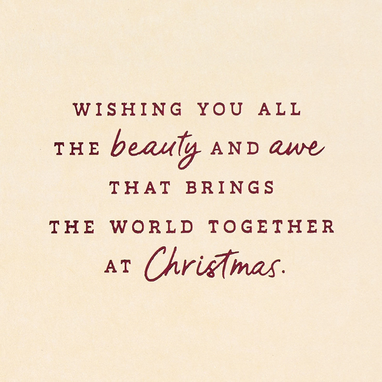 UNICEF Joy and Peace Christmas Card for only USD 5.99 | Hallmark