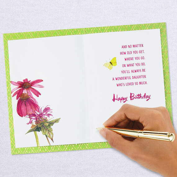 Marjolein Bastin You Are Loved Birthday Card for Daughter, , large image number 6