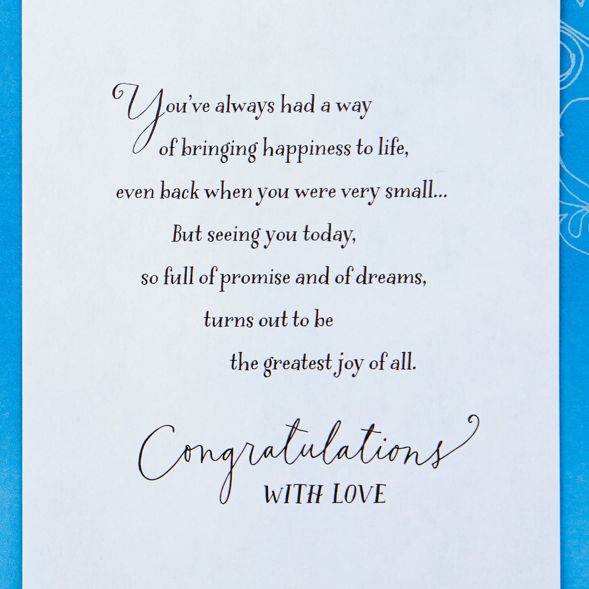 Full of Promise High School Graduation Card for Granddaughter