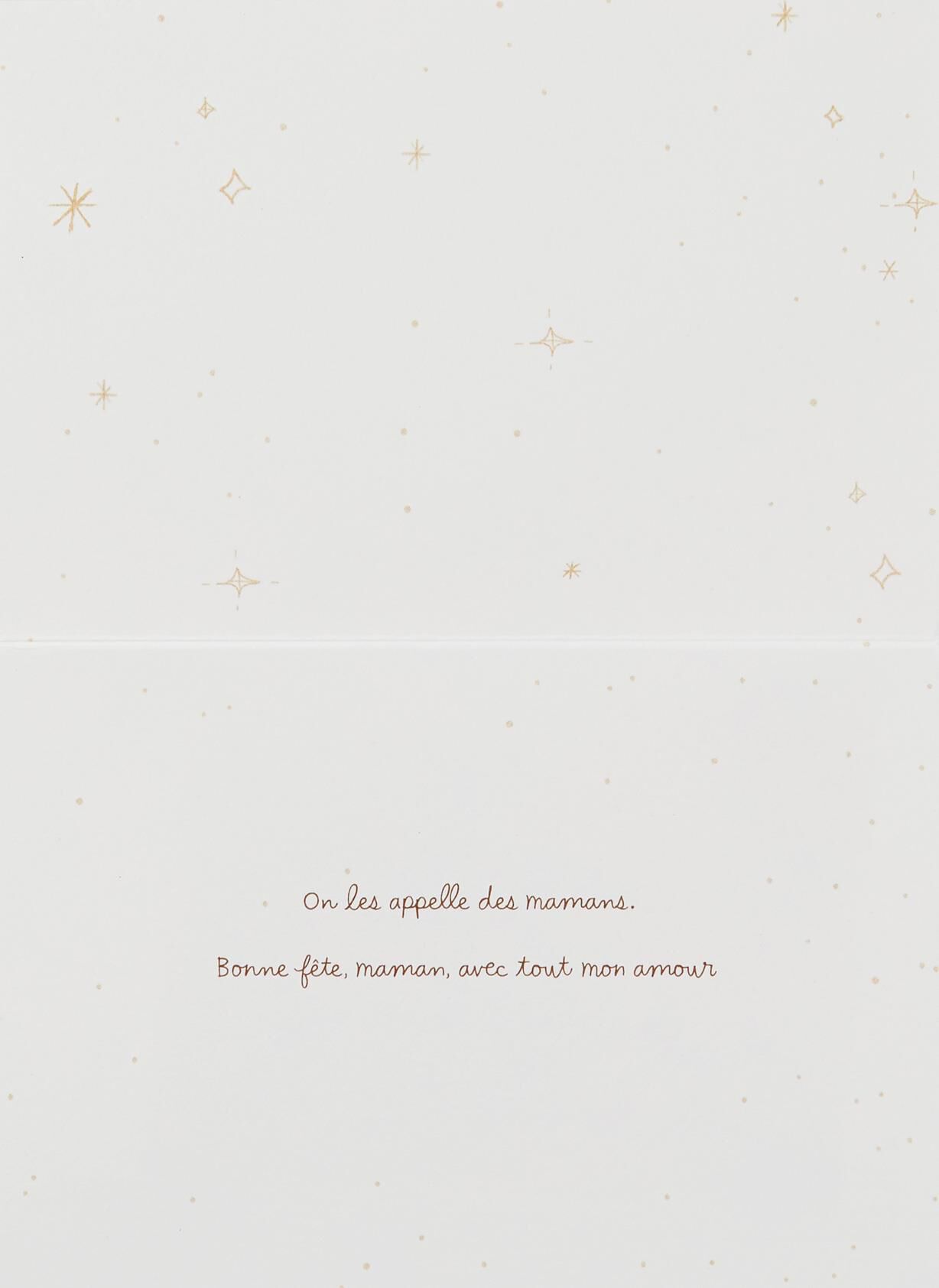 You're an Angel, Mom French-Language Birthday Card