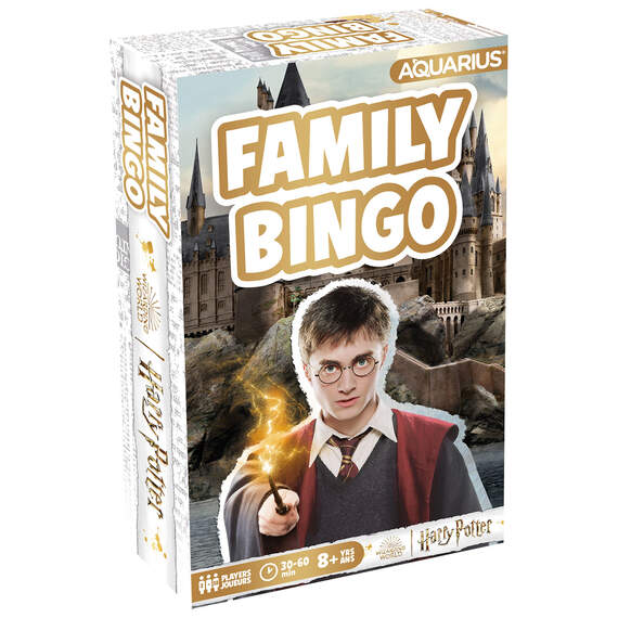 Aquarius Harry Potter Family Bingo Game