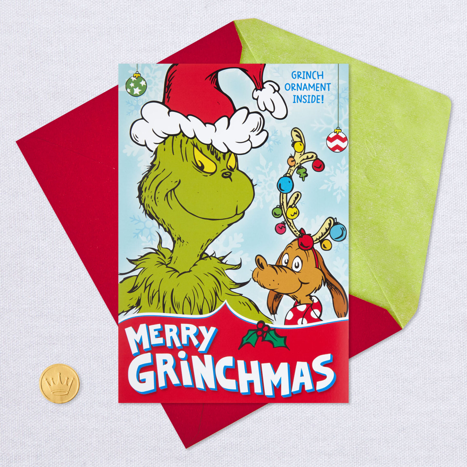 Seuss Grinch Stacked Memo Pad Set Hallmark Dr