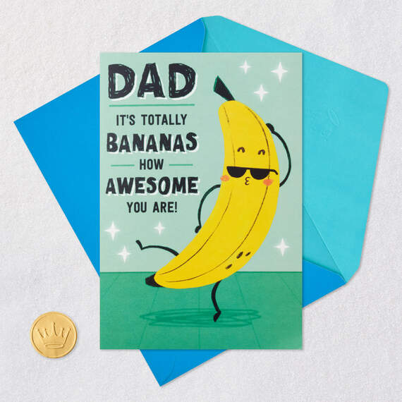 Totally Bananas Funny Pop-Up Father's Day Card for Dad, , large image number 5