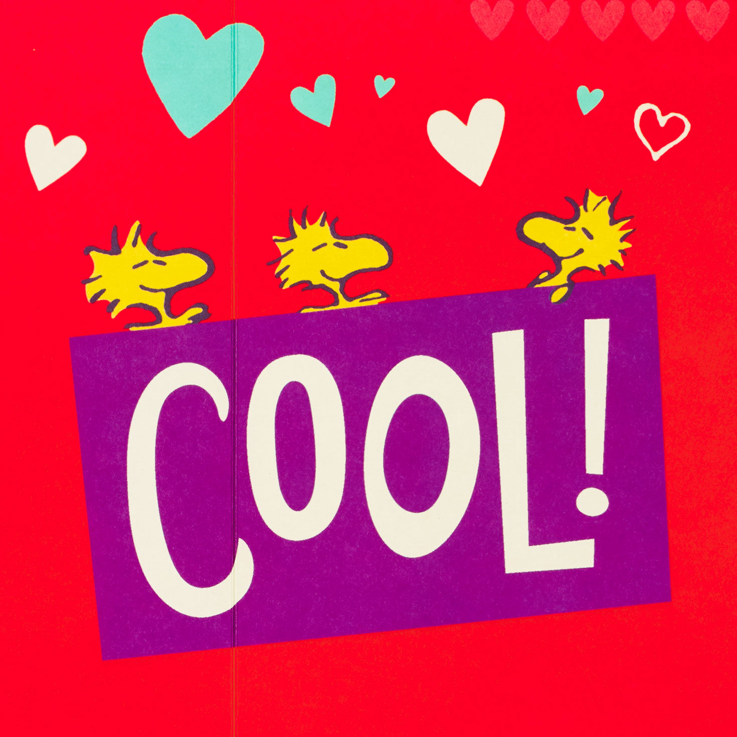 Snoopy Joe Cool Valentine's Day Card for Grandson Sentiment image number 2