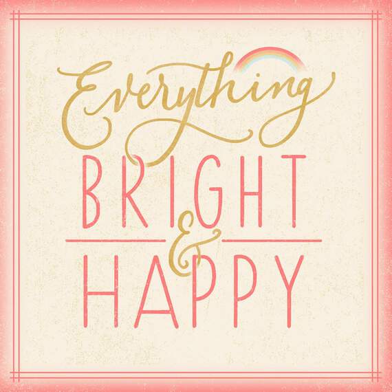 Everything Bright and Happy Musical Mother's Day Card, , large image number 1