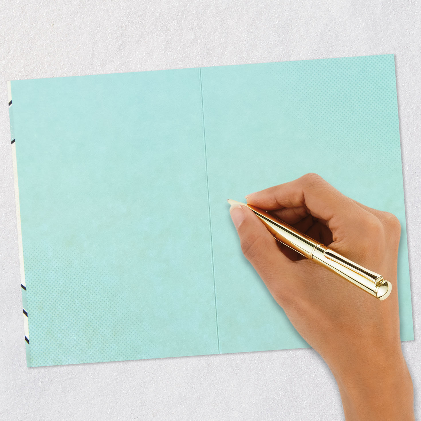 Love You Pop Art Heart Blank Card Signing card image number 5