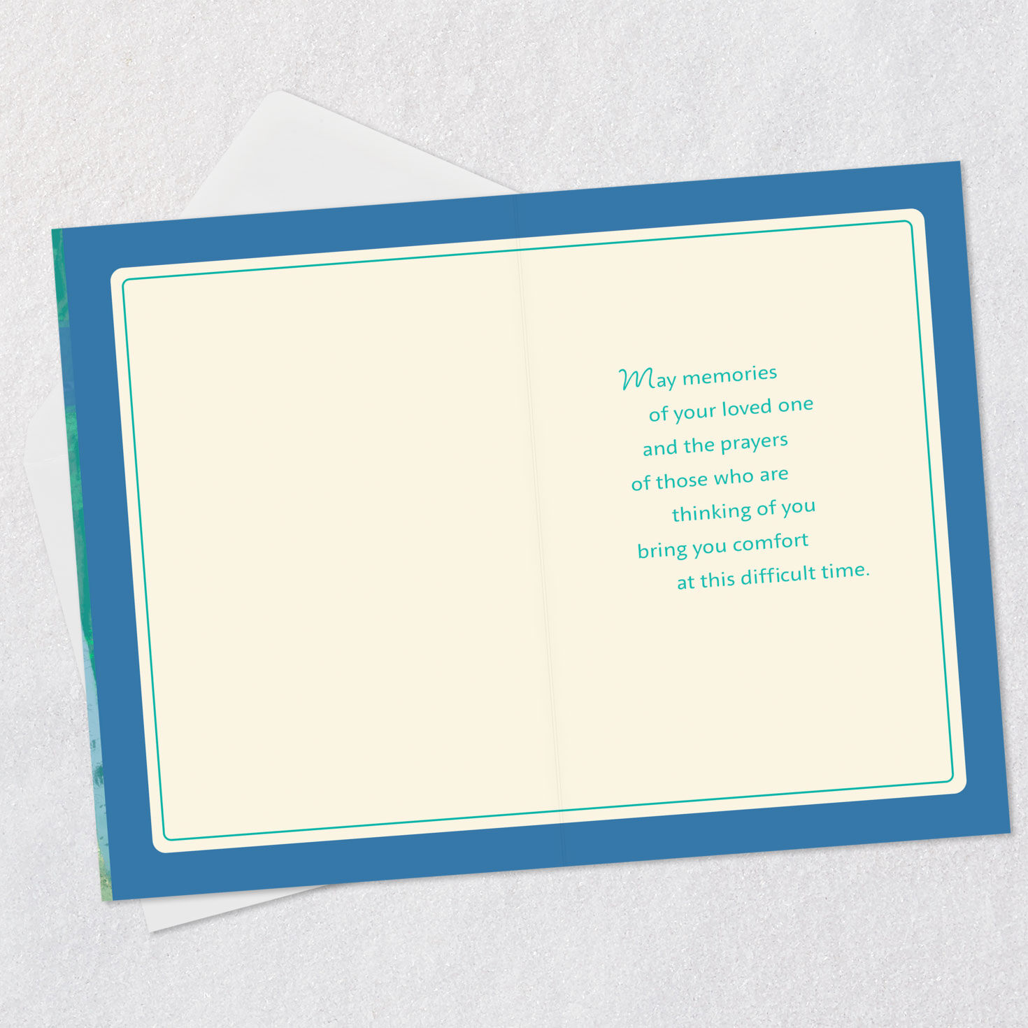 Thoughts and Prayers are With You Sympathy Card - Greeting Cards | Hallmark