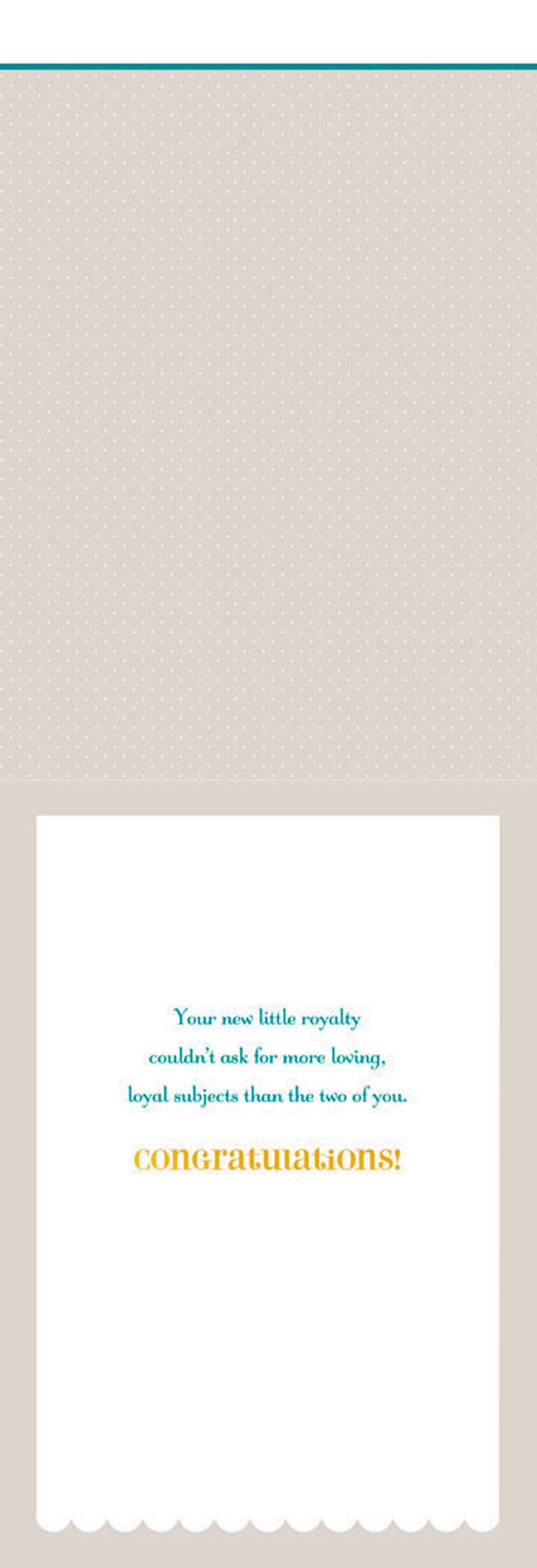 Loyal Subjects Baby Congratulations Card