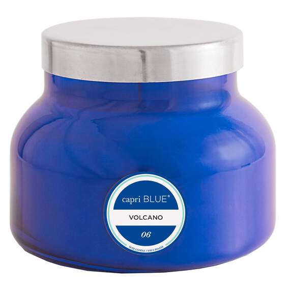 Capri Blue Volcano Blue Signature Jar Candle, 19 oz.