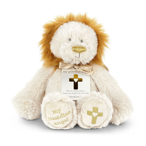 Demdaco Guardian Angel Plush Lion, 7", 