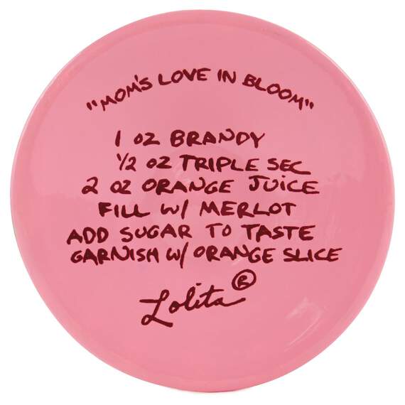 Lolita® Mom's Love in Bloom Handpainted Wine Glass, 15 oz., , large image number 3
