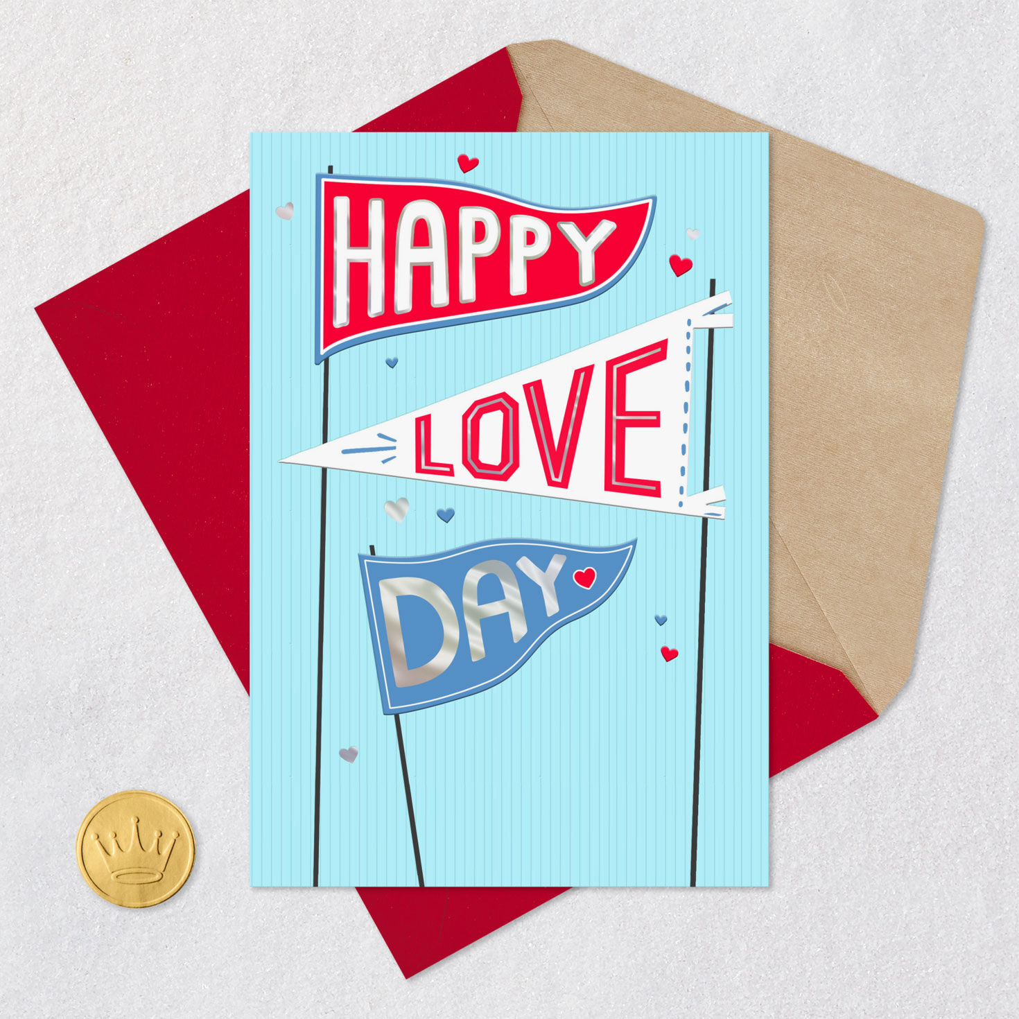 Happy Love Day Valentine's Day Card for Kids for only USD 3.99 | Hallmark