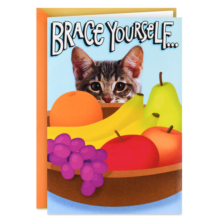 Hug Incoming Funny Pop-Up Encouragement Card
