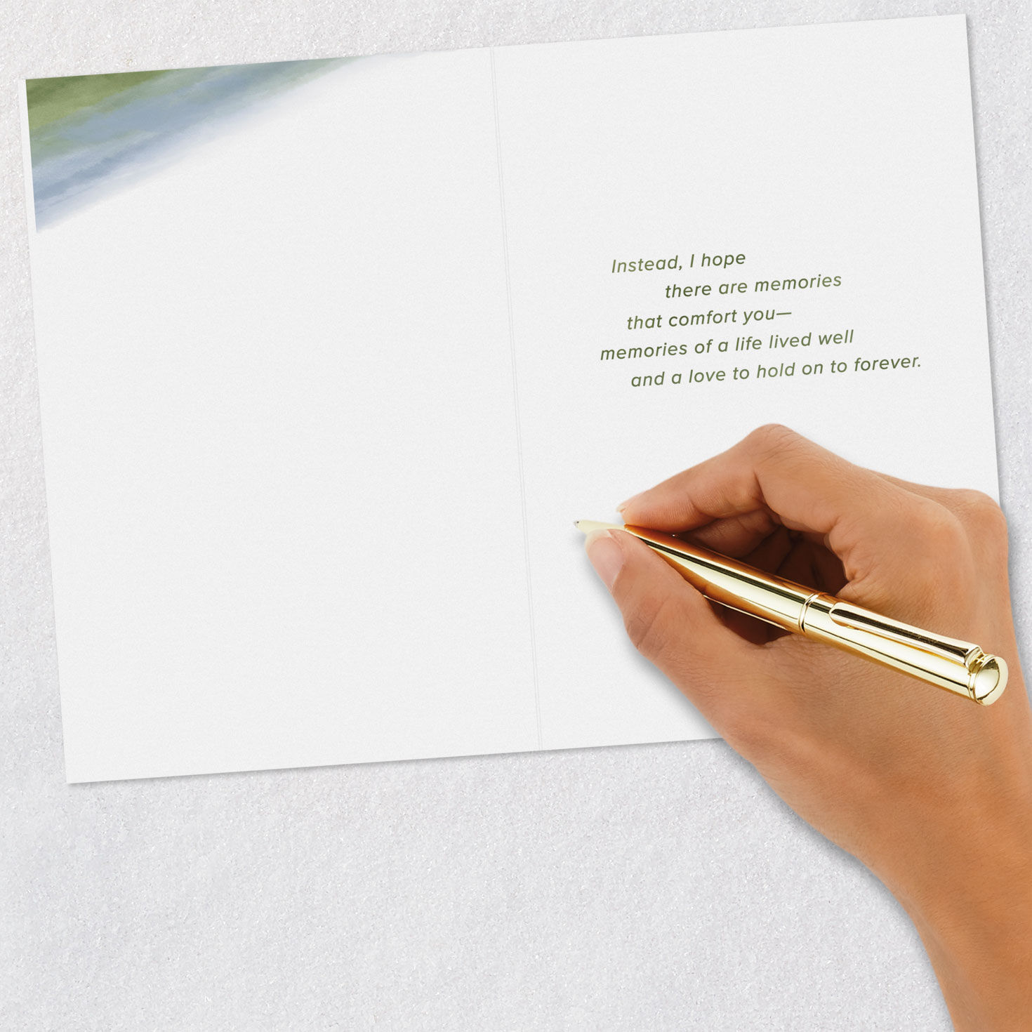 There Are No Words Sympathy Card, , large image number 6