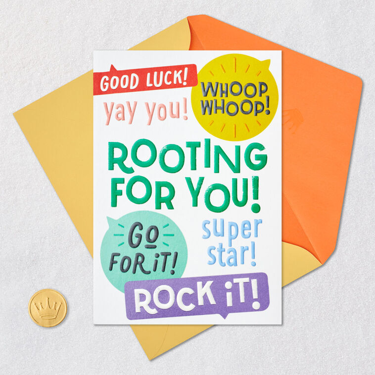 Little World Changers™ I Believe in You Good Luck Card, , large image number 5