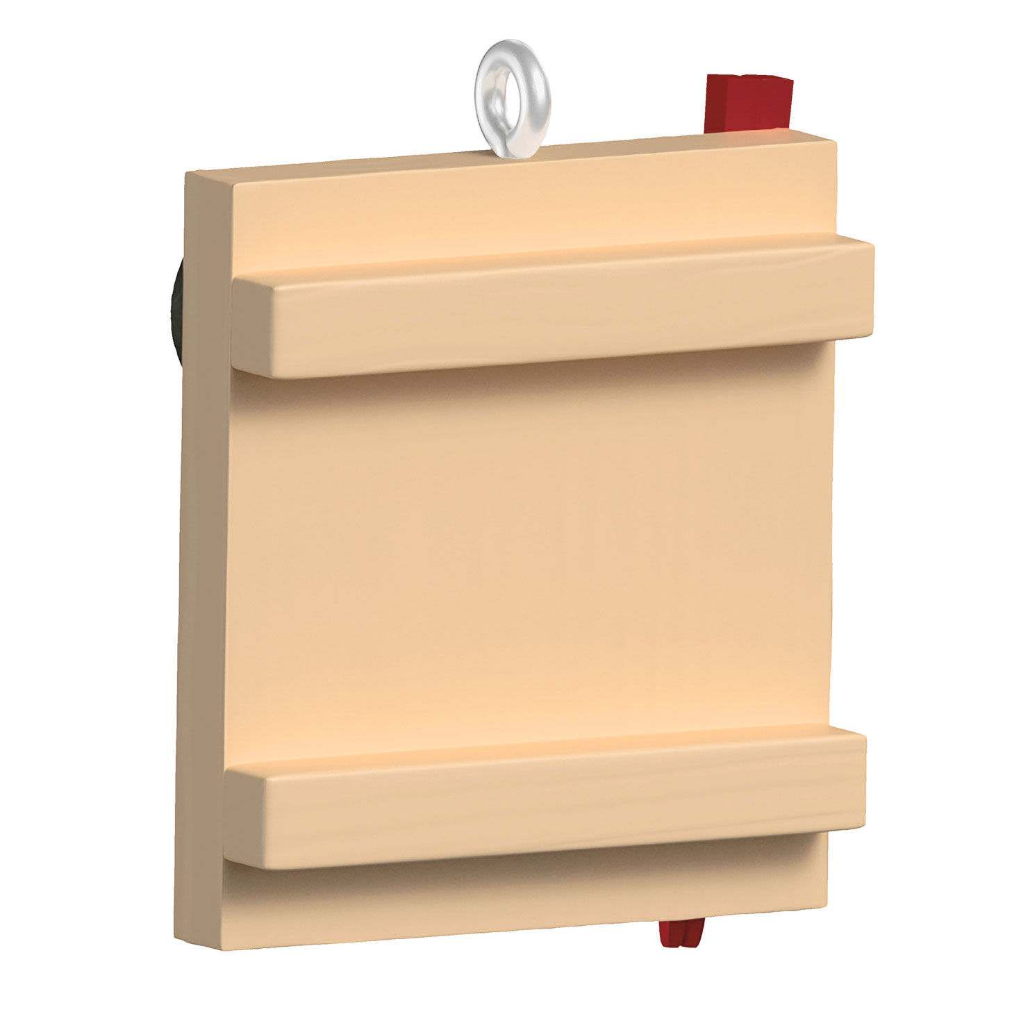 Mini Sushi Board Keepsake Ornament Back image number 6