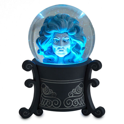 Disney The Haunted Mansion Madame Leota Snow Globe With Light & Sound, 
