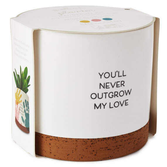 Never Outgrow My Love Planter Handprint Kit, , large image number 3