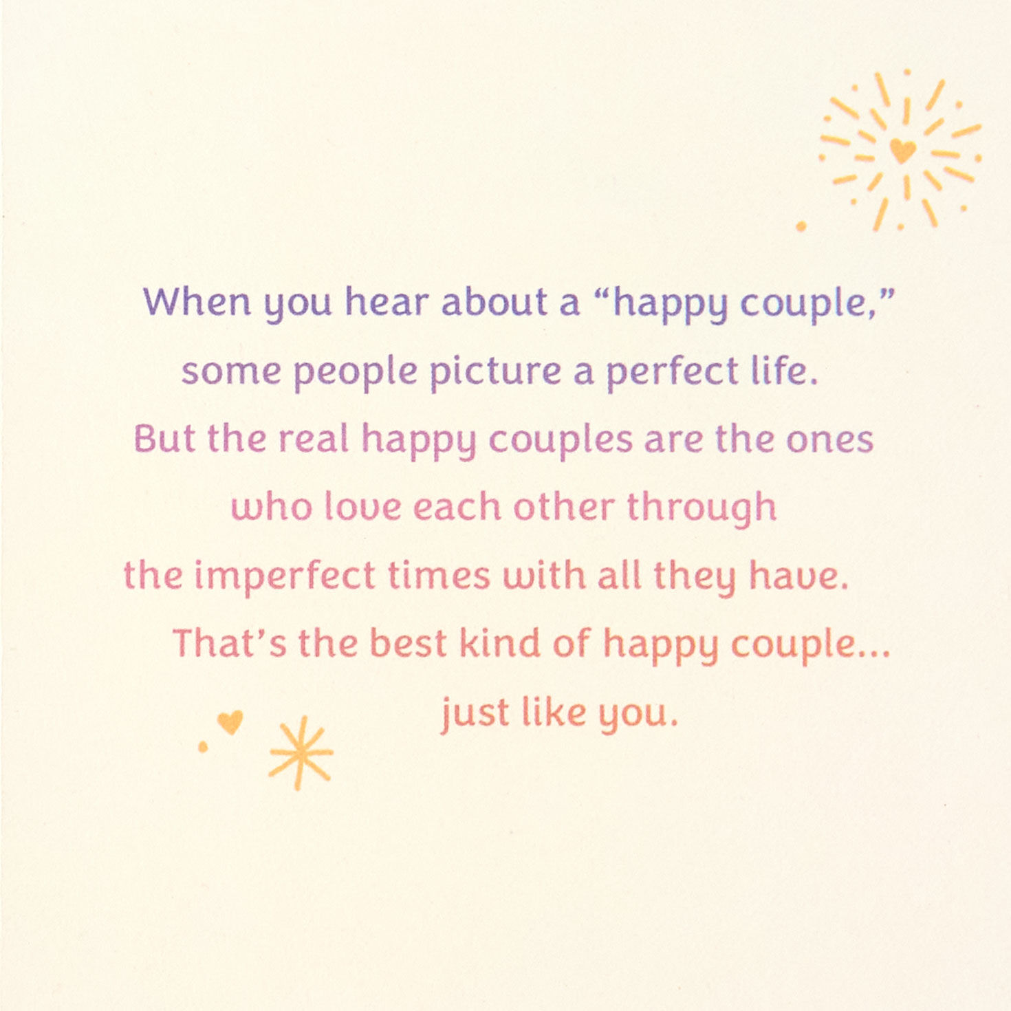 Heart-Shaped Roller Coaster Anniversary Card Sentiment image number 2