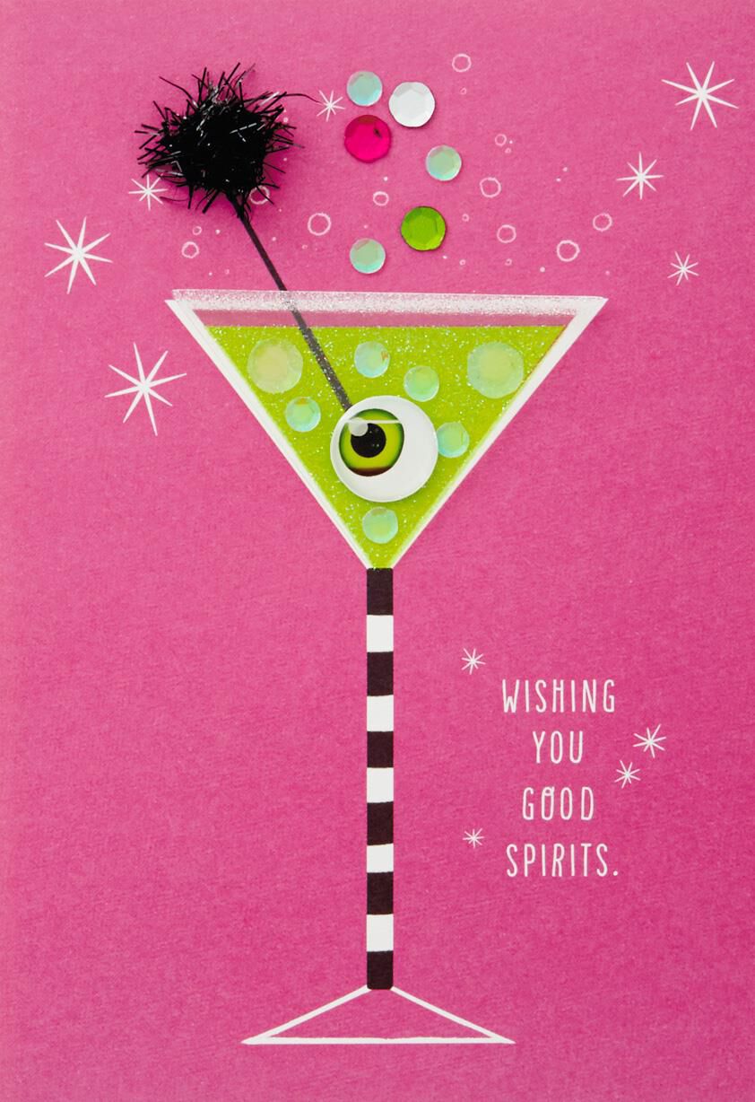 Good Spirits Halloween Card