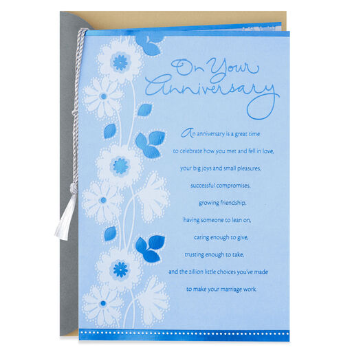 Dreams to Plan For Anniversary Card, 
