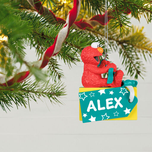 Sesame Street® A Gift From Elmo Personalized Ornament, 