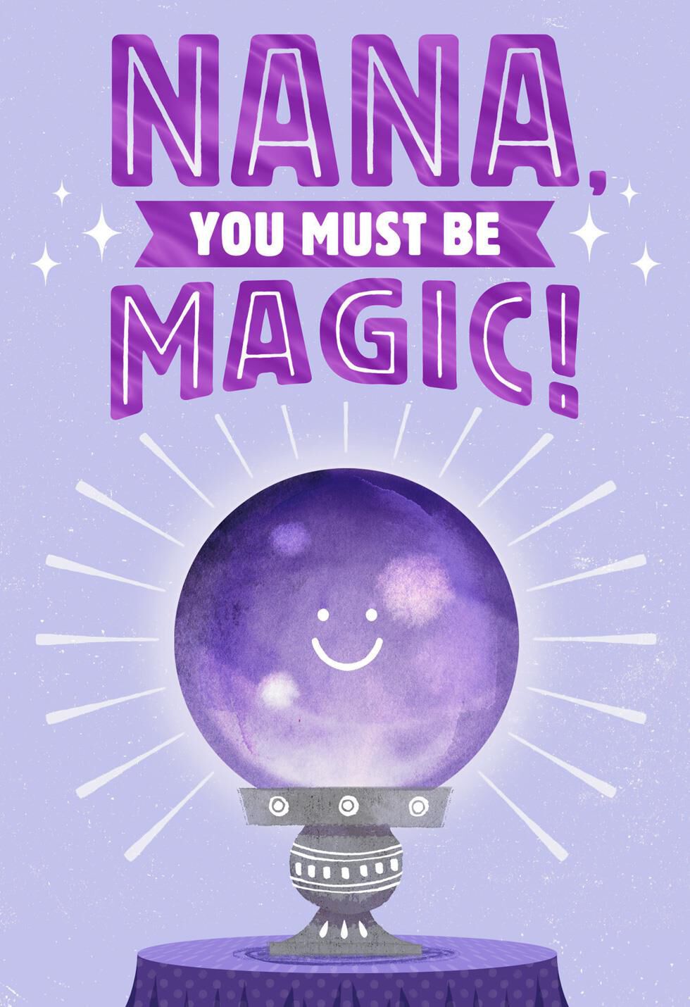 You're Magic! Grandparents Day Card for Nana