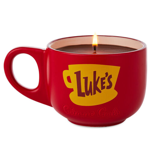 Gilmore Girls Coffee-Scented Luke's Diner Mug Candle, 