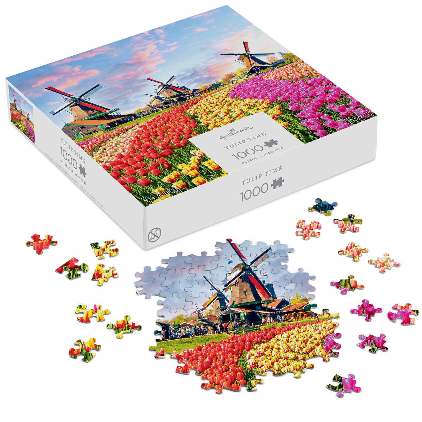 Tulip Time 1000-Piece Jigsaw Puzzle for only USD 19.99 | Hallmark