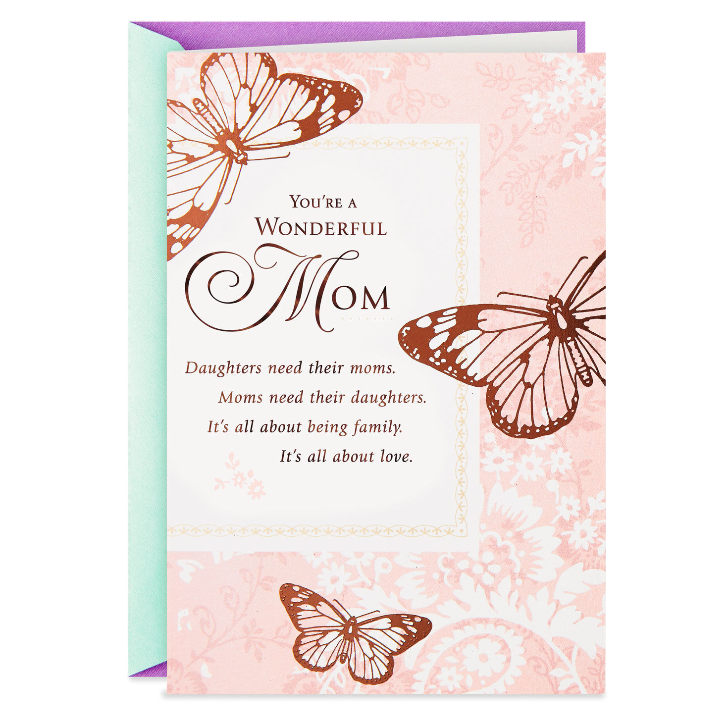 All You Mean to Me Mother's Day Card From Daughter, , large image number 1