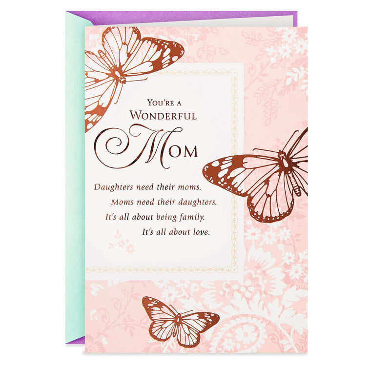 All You Mean to Me Mother's Day Card From Daughter, , large image number 1