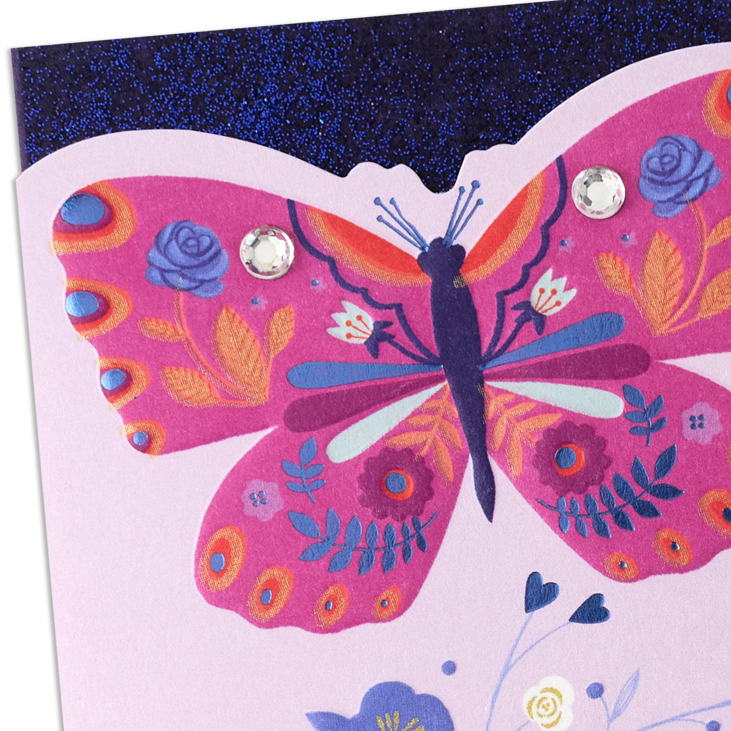 Floral Butterfly Daughter-in-Law Mother's Day Card Card Front Detail image number 4