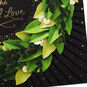 Holiday Wreath Romantic Christmas Card for Him Card Front Detail image number 5
