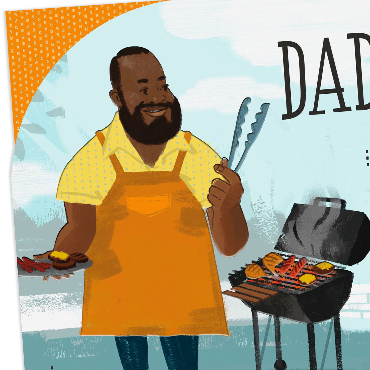 Nobody Throws It Down Like You Birthday Card for Dad, , large image number 4