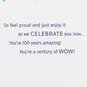 100 Years Amazing 100th Birthday Card, , large image number 3