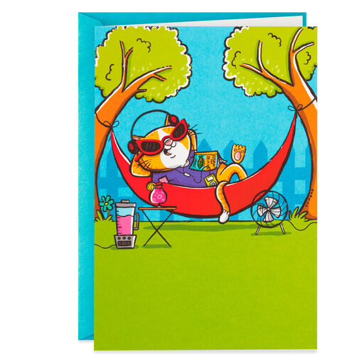 Seven-Day Weekend Funny Retirement Card, 