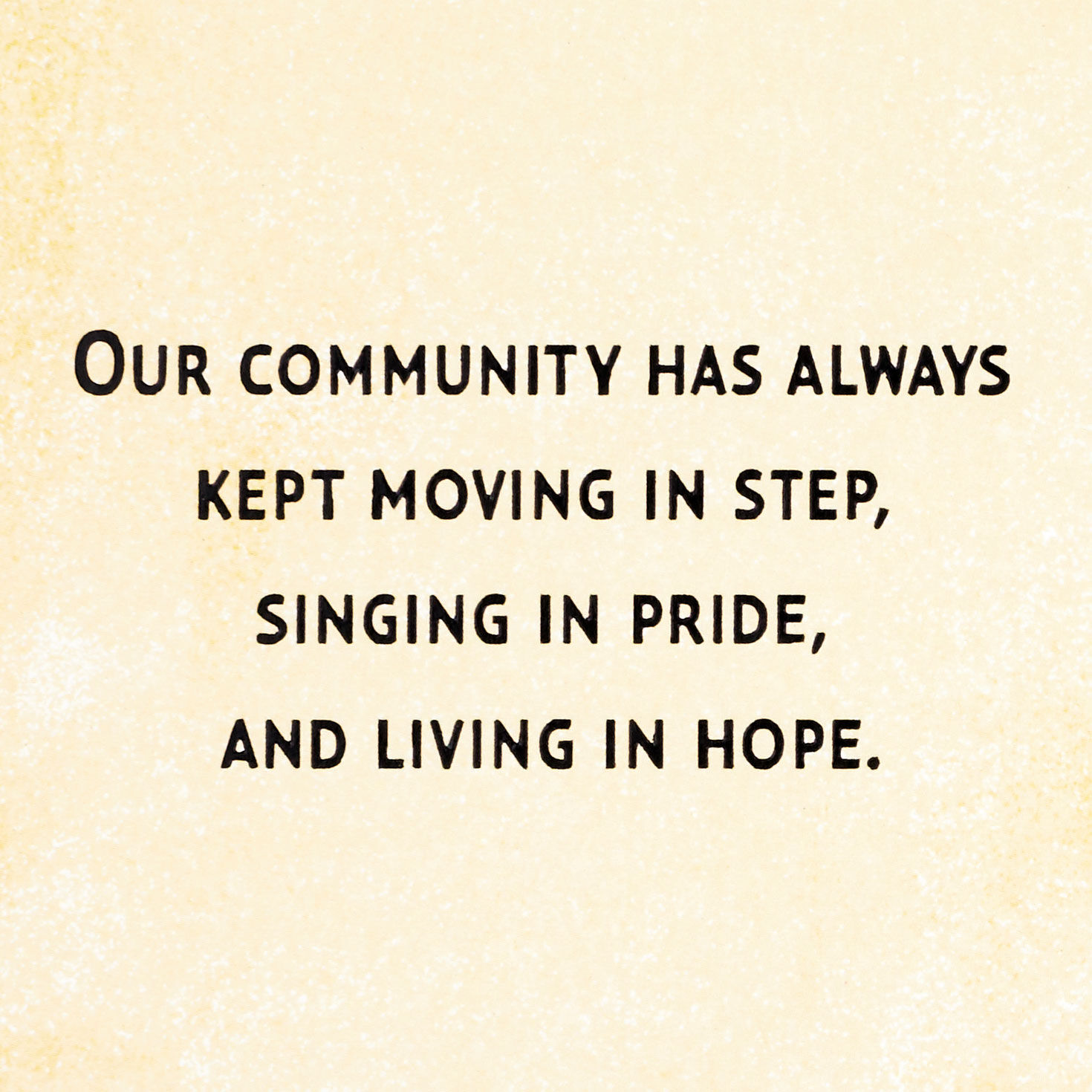 Our Black Rhythms Inspirational Card for only USD 3.99 | Hallmark