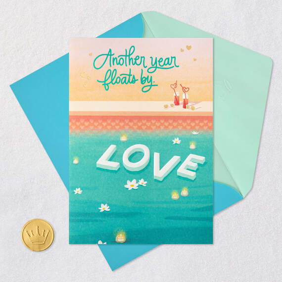 Another Year Floats By Anniversary Card Greeting Cards Hallmark Another Year Floats By Anniversary Card Greeting Cards Hallmark