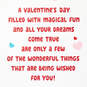 Unicorn Valentine's Day Card With Sticker Puzzle, , large image number 2