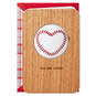 Big Time Love Baseball Valentine's Day Card, , large image number 1
