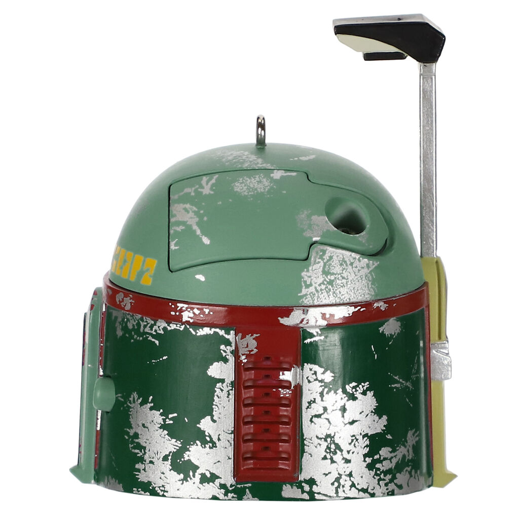 Star Wars Boba Fett Helmet Ornament With Sound
