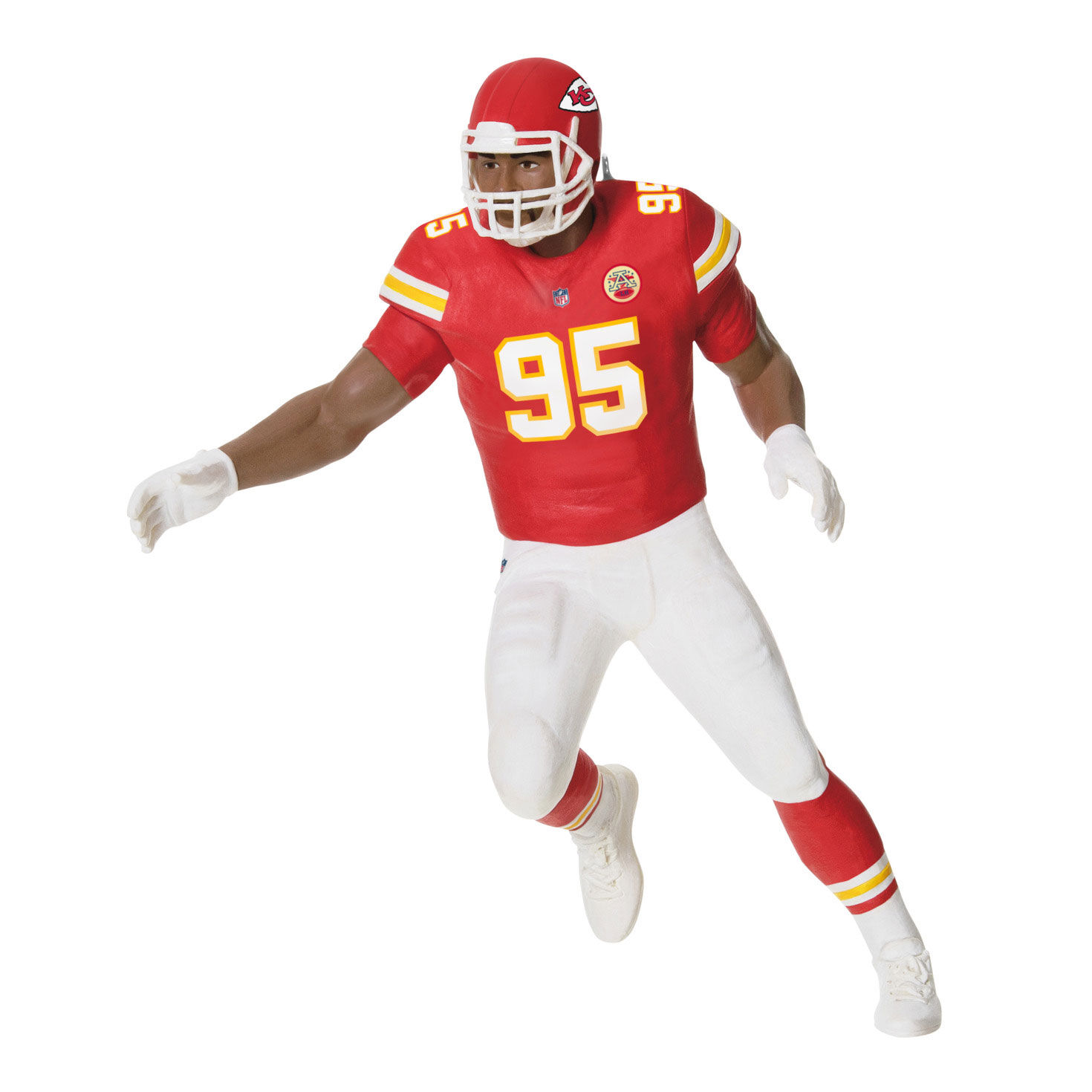 NFL Kansas City Chiefs Chris Jones Ornament